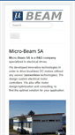Mobile Screenshot of microbeam.ch